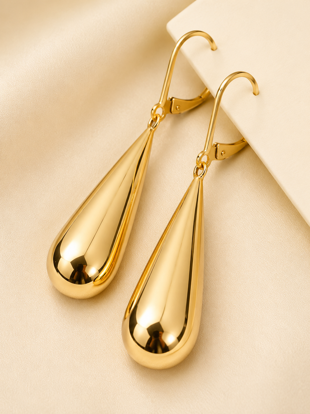 Golden Grace Drop Earrings