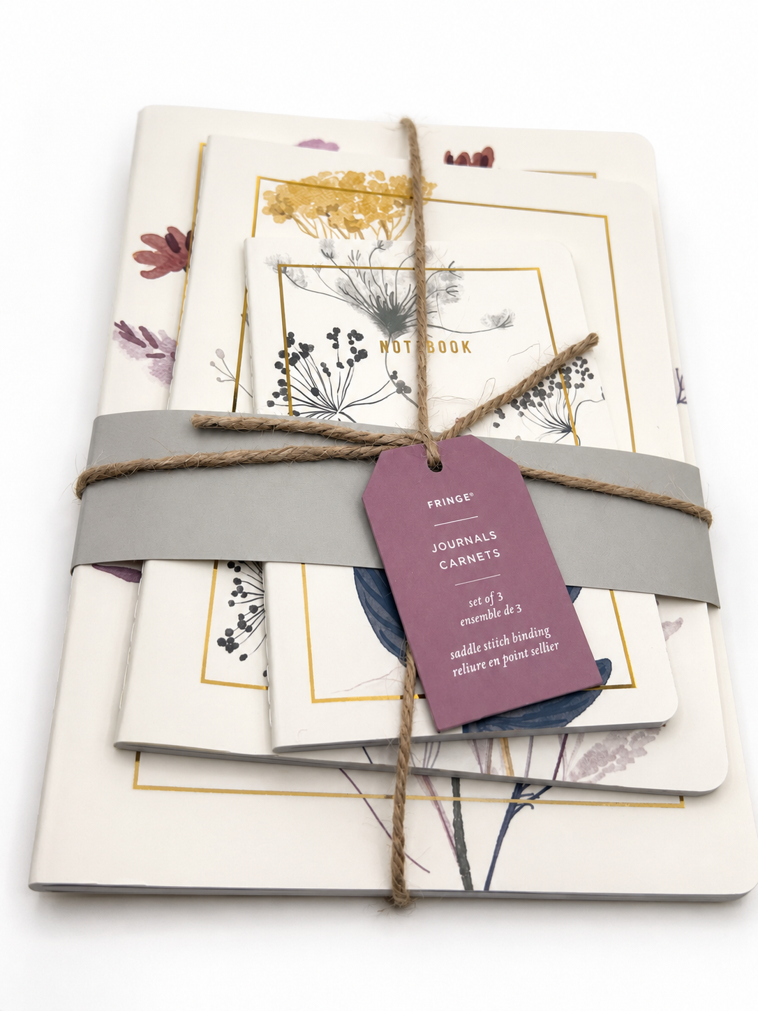 Vintage Floral Journal Set