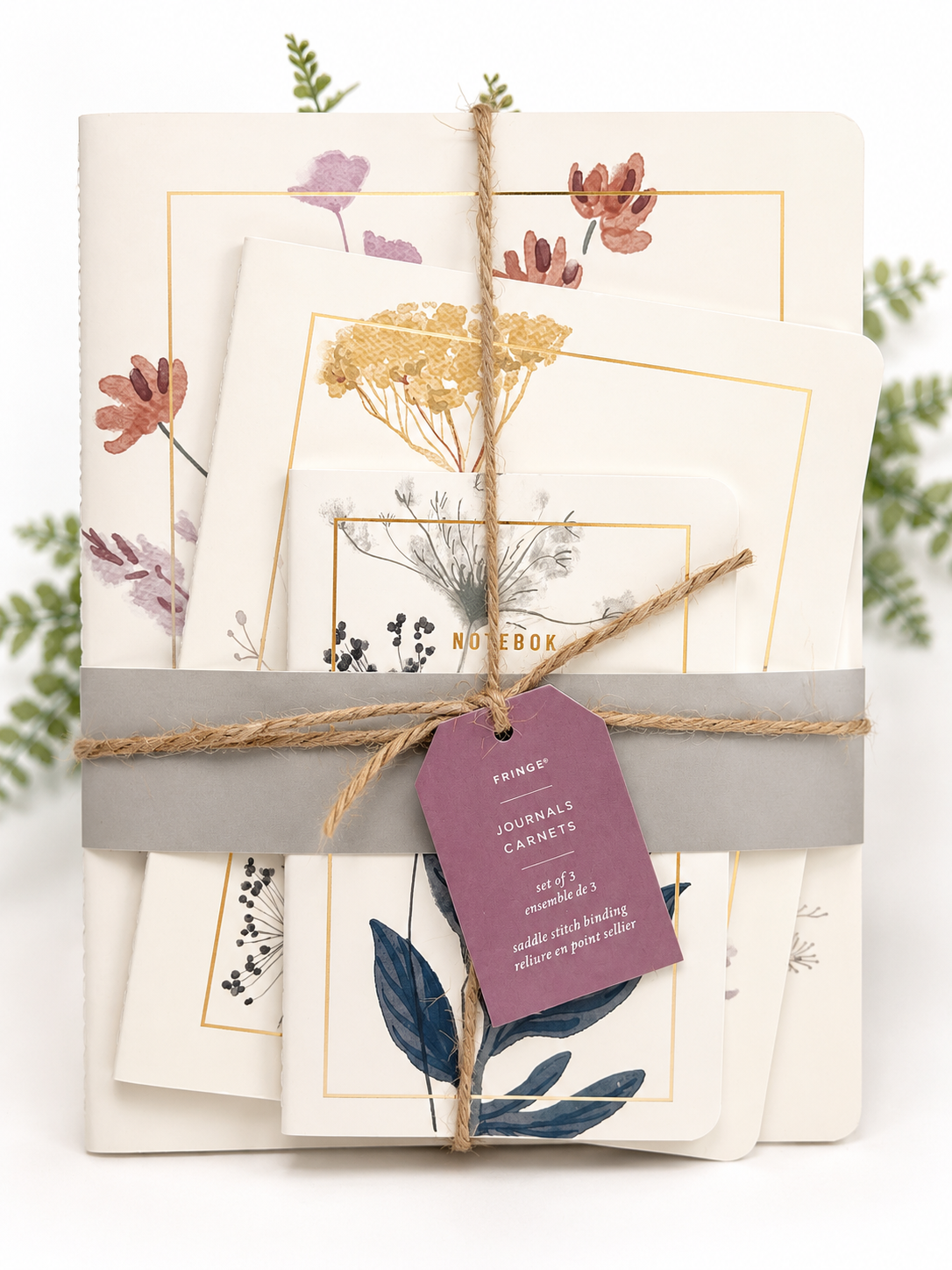 Vintage Floral Journal Set