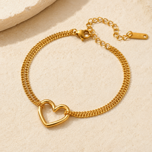Amour Heart Bracelet