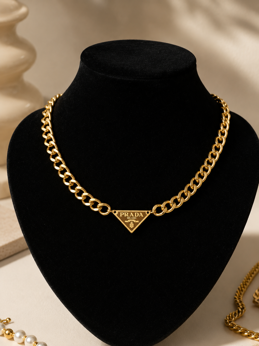 Milano Triangle Chain Necklace