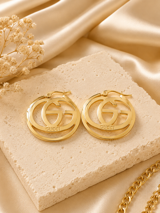 Milan Luxe Hoop Earrings