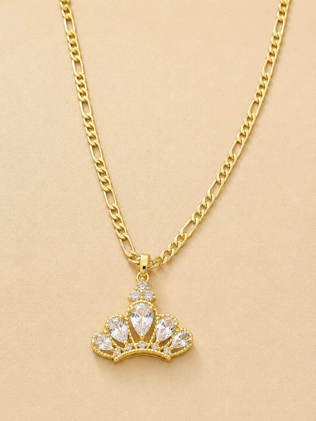 Princess Grace Crown Necklace