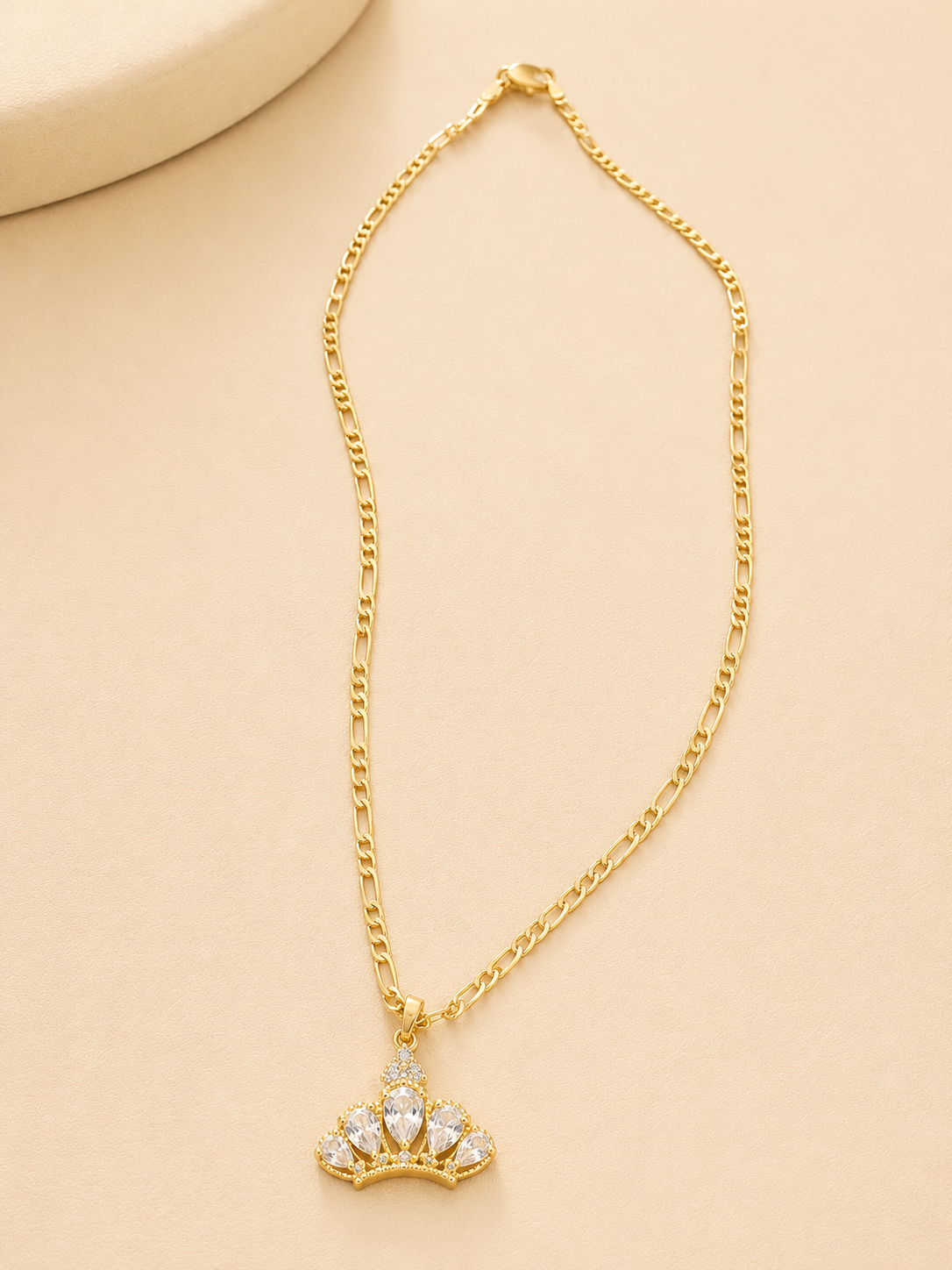 Princess Grace Crown Necklace
