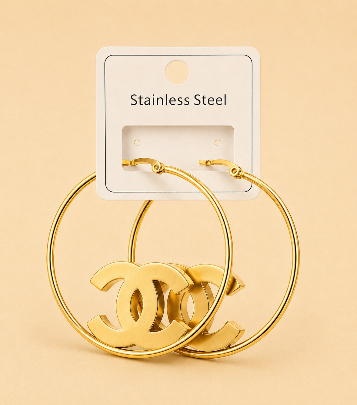 Parisian Luxe Hoop Earrings