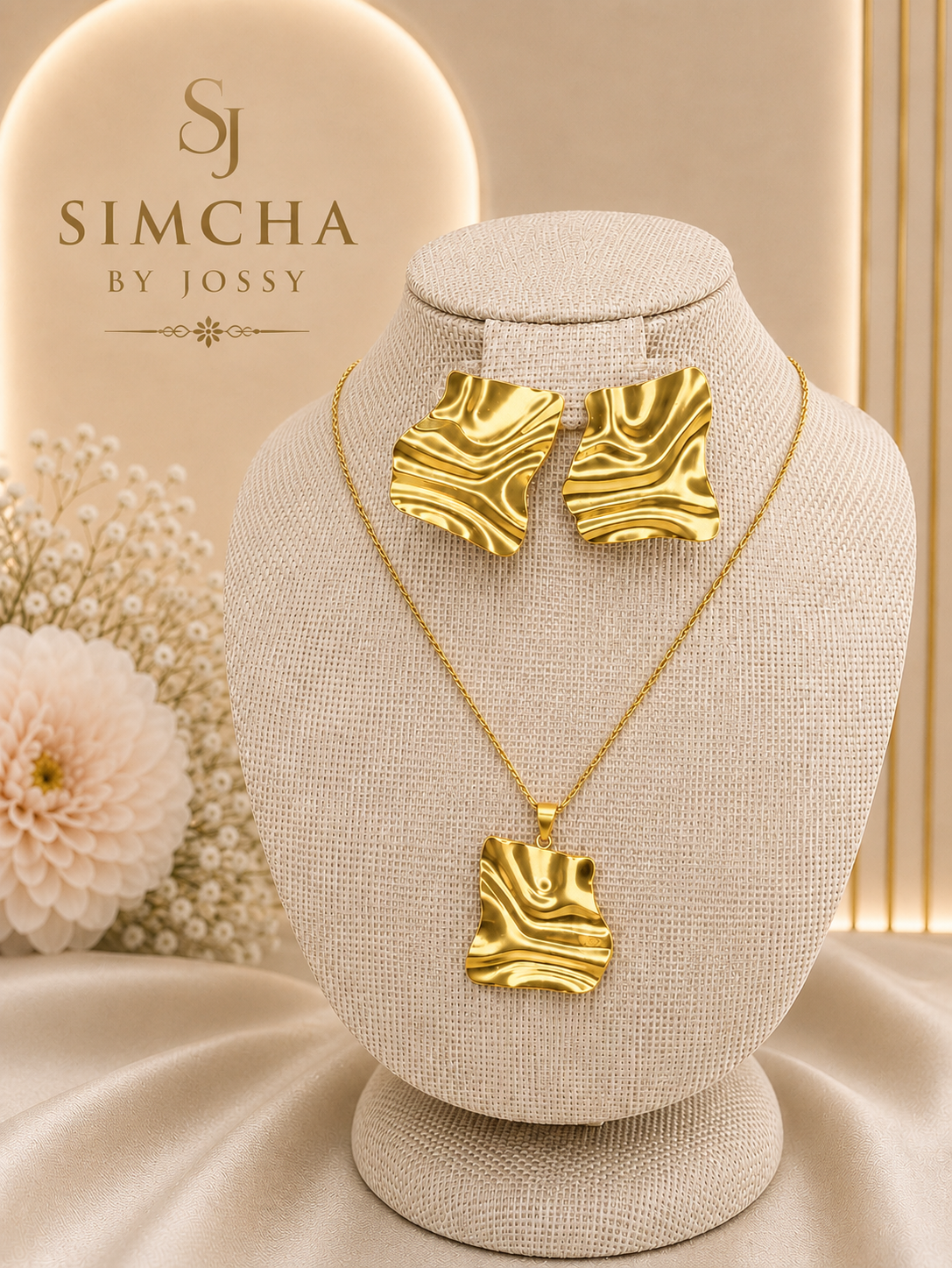 Golden Tide Jewelry Set