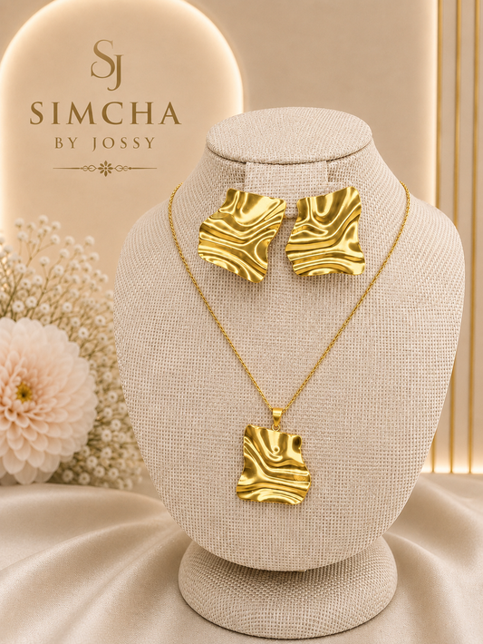Golden Tide Jewelry Set