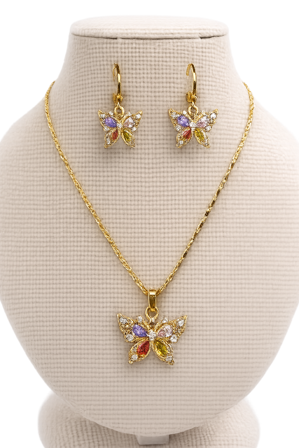Aurora Butterfly Jewelry Set