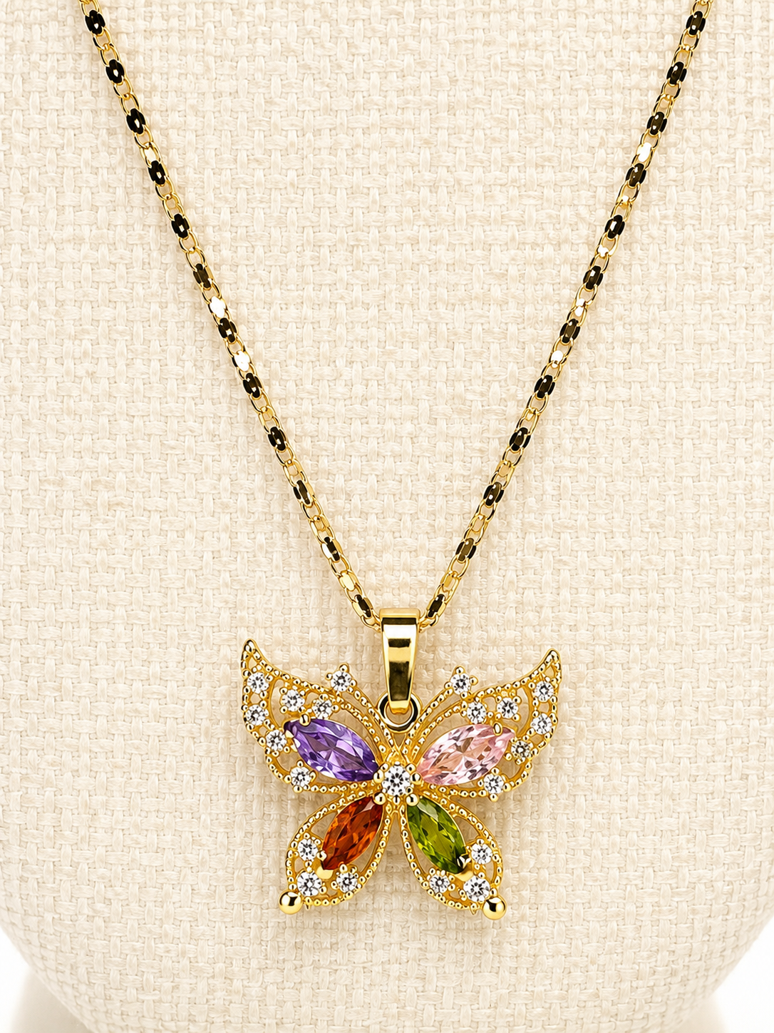 Aurora Butterfly Jewelry Set