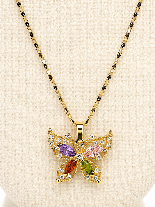 Aurora Butterfly Jewelry Set