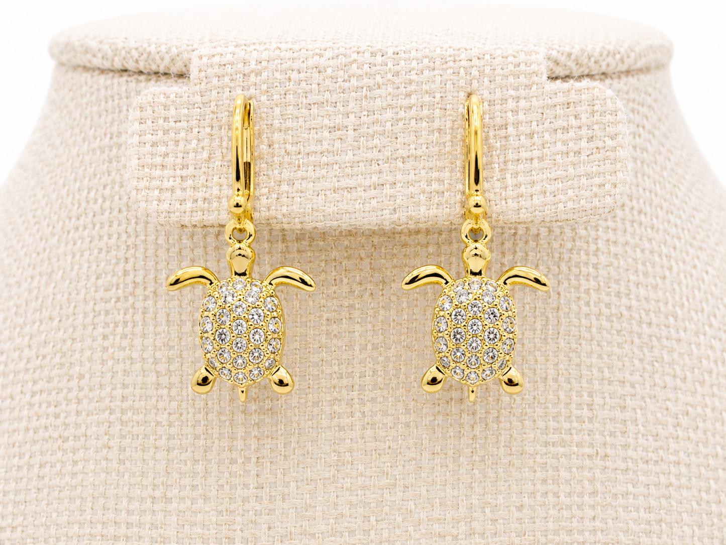 14K Laminated Gold Sea Turtle Jewelry Set